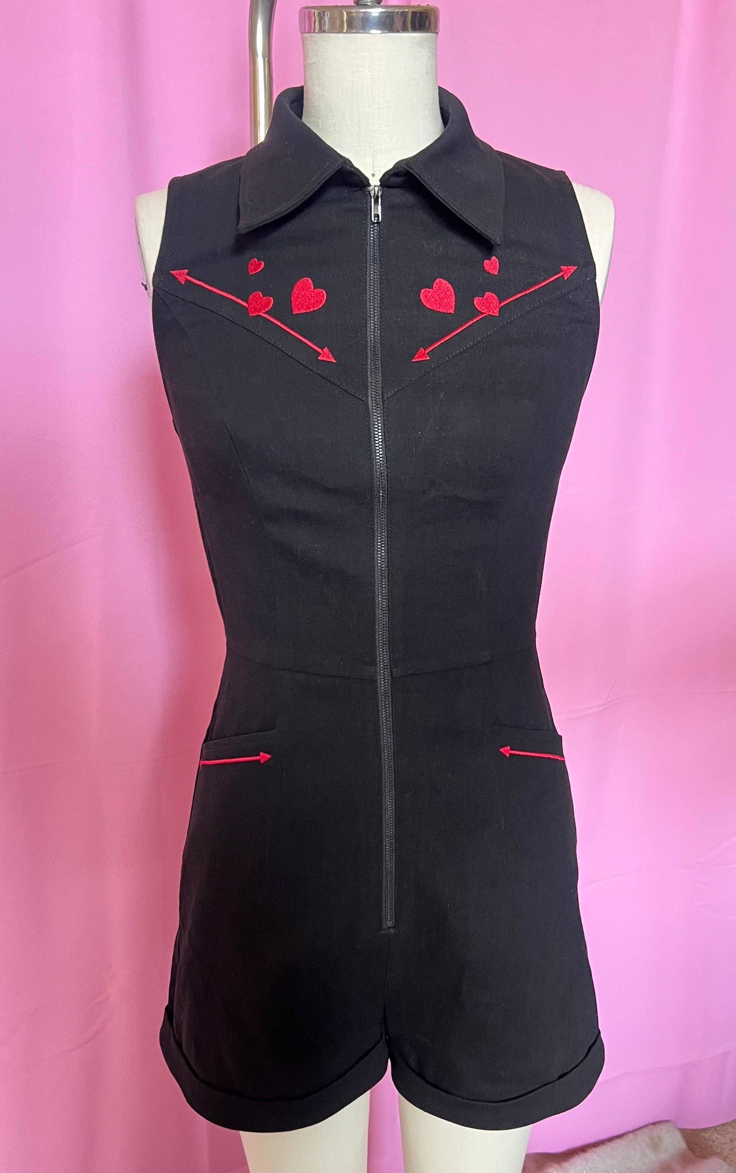 Saloon Sweetheart Romper