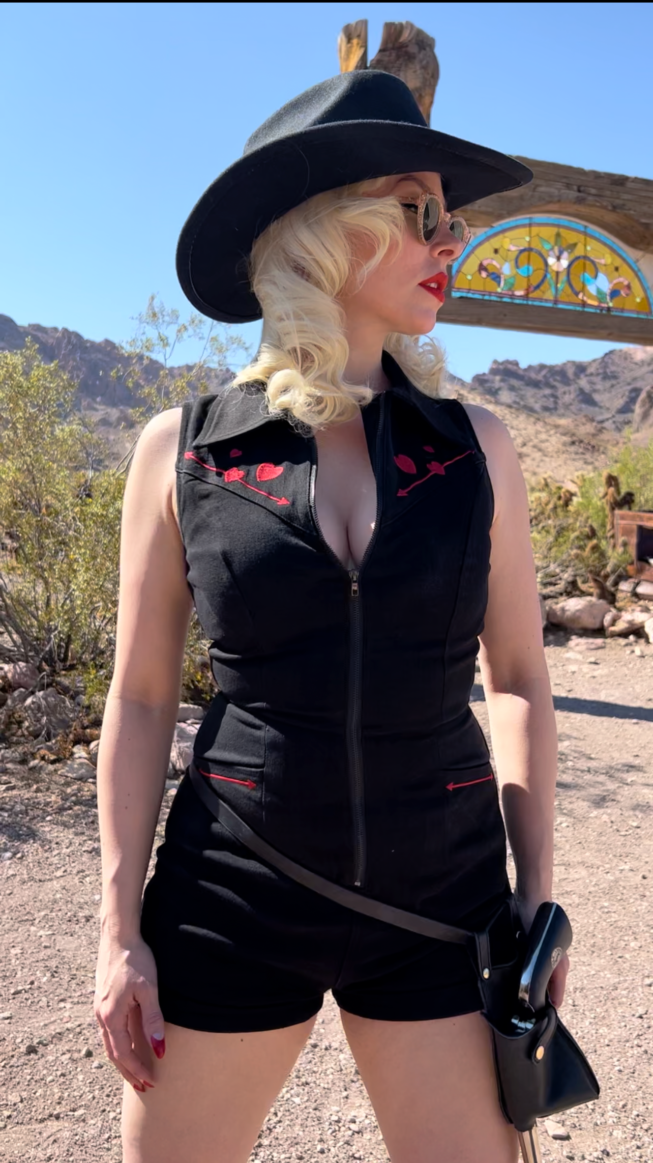 Saloon Sweetheart Romper