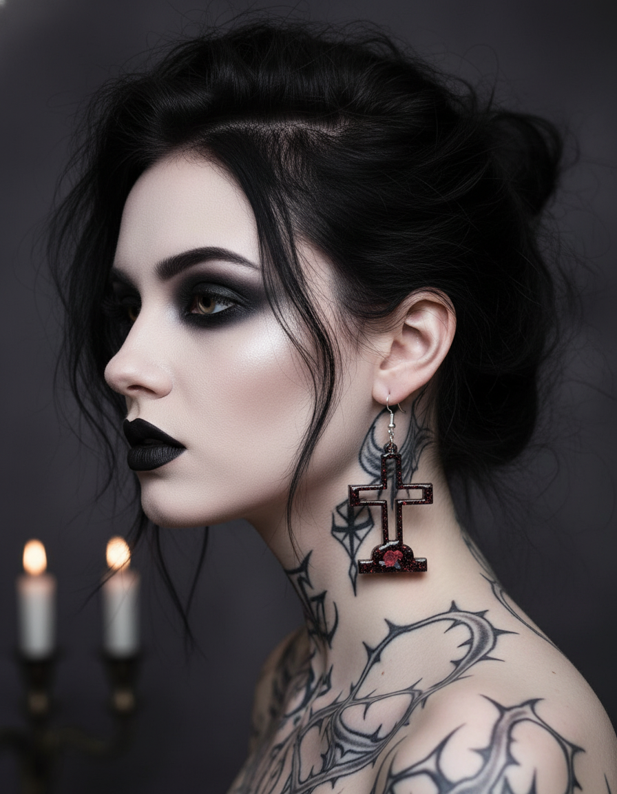 Spider Dangle Earrings