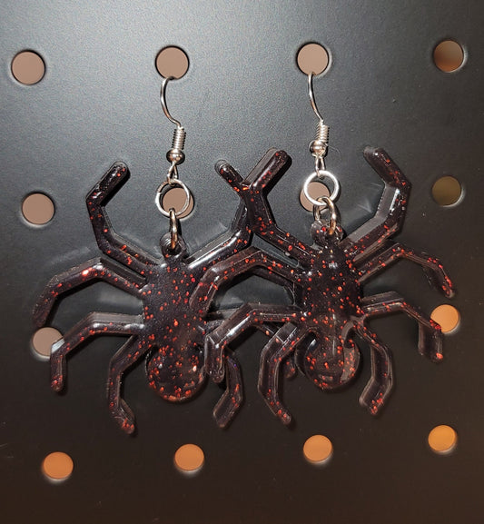 Spider Dangle Earrings
